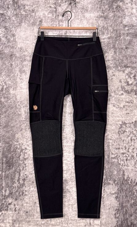 Fjallraven Pants - Fjallraven Pants Medium Womens Abisko Trekking Tights Technical Wear